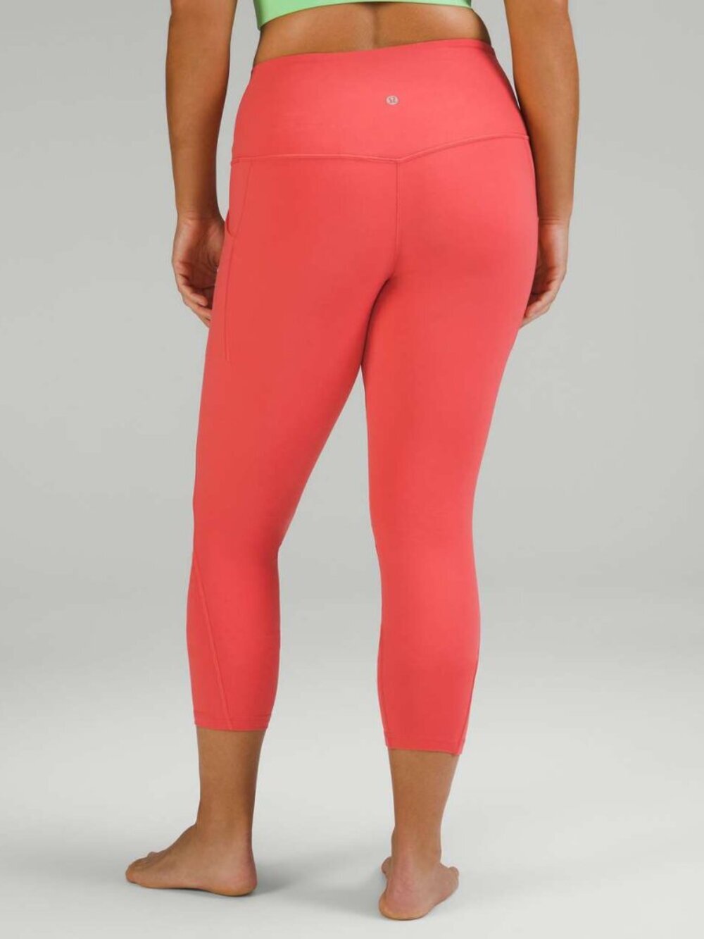 Lululemon Align High Rise with Pockets 25" Pale Raspberry Size 10